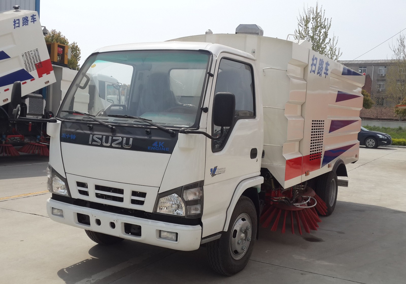 詳解五十鈴掃路車的構造